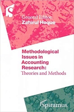 Cover of Methodological Issues in Accounting Research