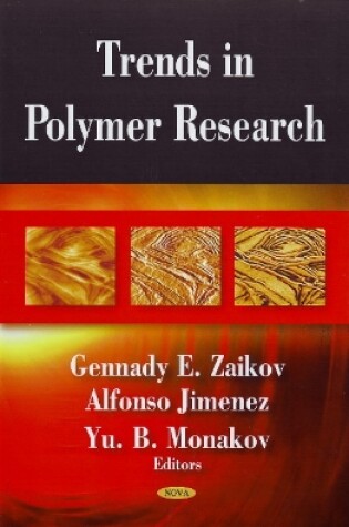 Cover of Trends in Polymer Research