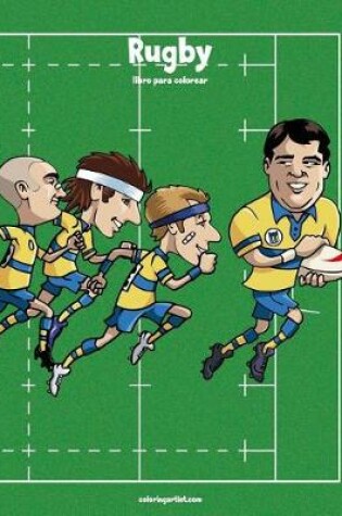 Cover of Rugby libro para colorear 1