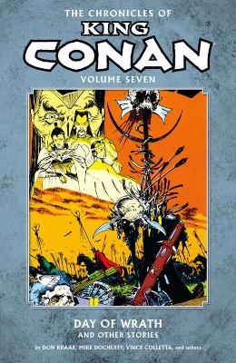 Book cover for Chronicles of King Conan Volume 7: Day of Wrath and Other Stories
