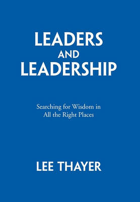 Book cover for Leaders and Leadership