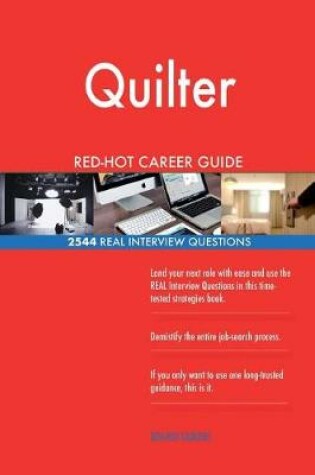 Cover of Quilter RED-HOT Career Guide; 2544 REAL Interview Questions