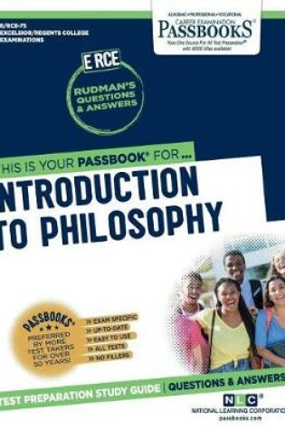 Cover of Introduction to Philosophy (Rce-75)
