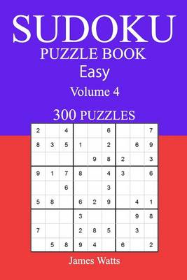 Book cover for Easy 300 Sudoku Puzzle Book