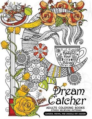 Book cover for Dream Catcher Adults Coloring Books