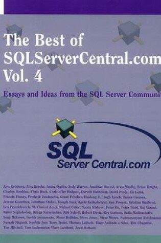 Cover of The Best of SQLServerCentral.com Vol. 4