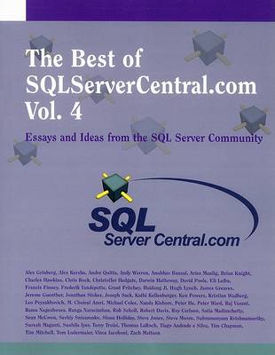 Book cover for The Best of SQLServerCentral.com Vol. 4