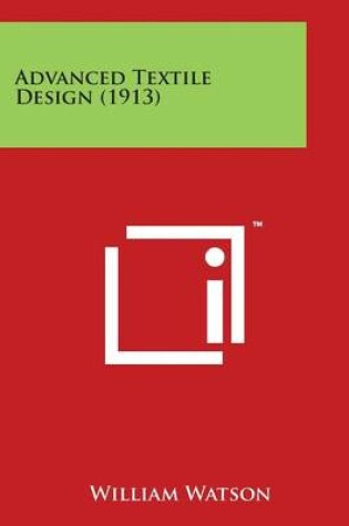 Cover of Advanced Textile Design (1913)