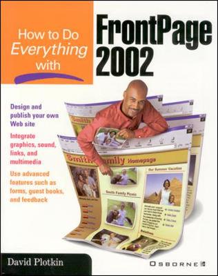 Book cover for How to Do Everything with FrontPage 2002