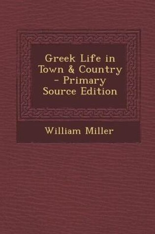 Cover of Greek Life in Town & Country