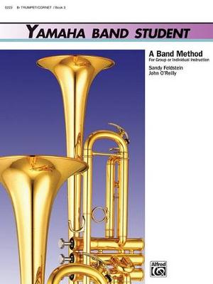 Book cover for Yamaha Band Student, Book 3 - Trumpet