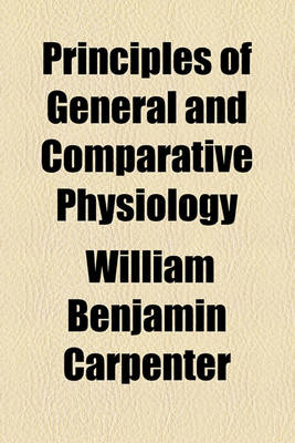 Book cover for Principles of General and Comparative Physiology