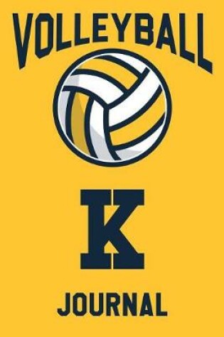Cover of Volleyball Journal K