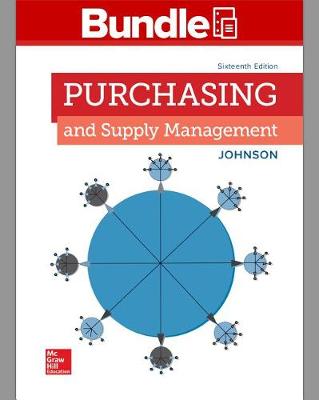 Book cover for Gen Combo Looseleaf Purchasing and Supply Chain Management with Connect Access Card