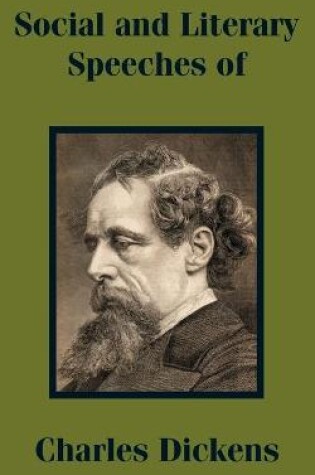 Cover of Social and Literary Speeches of Charles Dickens