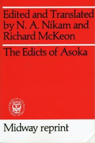Cover of Edicts of Asoka