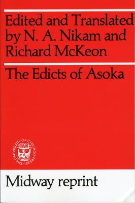 Book cover for Edicts of Asoka