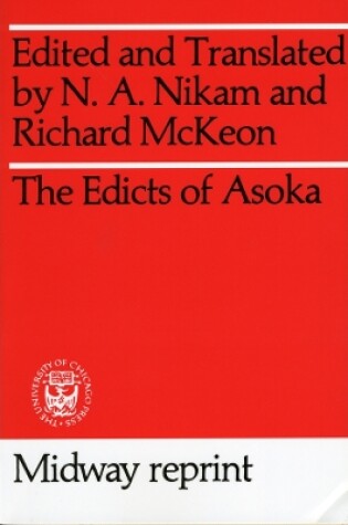 Cover of Edicts of Asoka