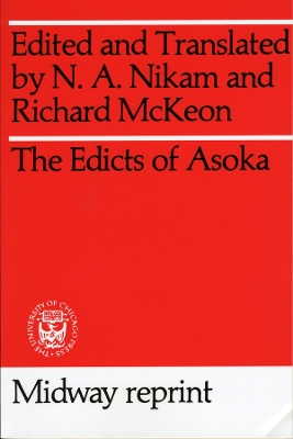 Book cover for Edicts of Asoka