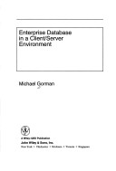 Book cover for Enterprise Database in a Client/Server Environment