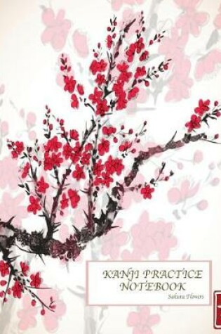 Cover of Kanji Practice Notebook-Sakura Flowers
