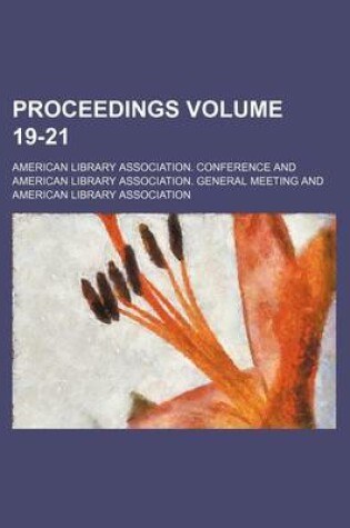 Cover of Proceedings Volume 19-21