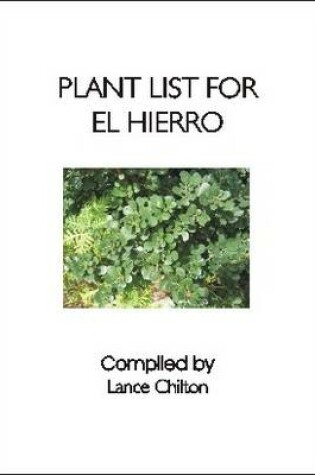 Cover of Plant List for El Hierro
