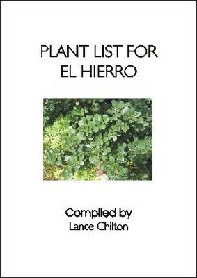 Book cover for Plant List for El Hierro