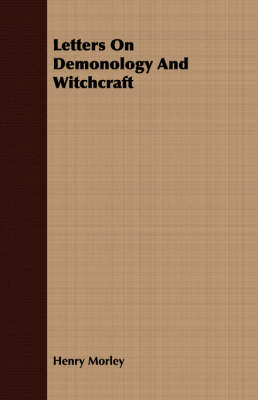 Book cover for Letters on Demonology and Witchcraft