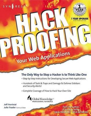 Cover of Hack Proofing Your Web Applications