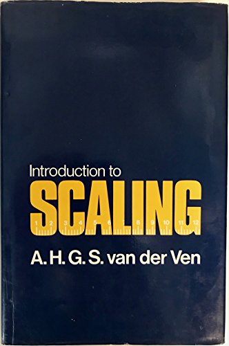 Book cover for Introduction to Scaling