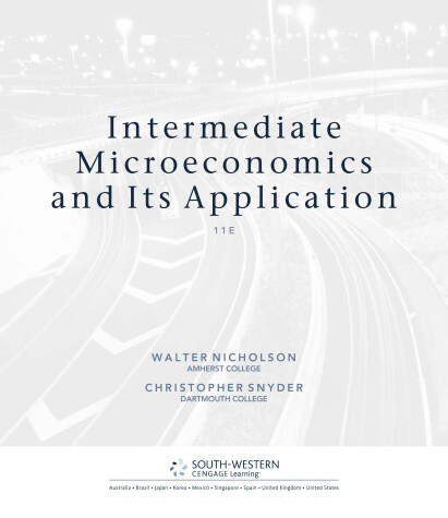 Book cover for Intermediate Microeconomics and Its Application