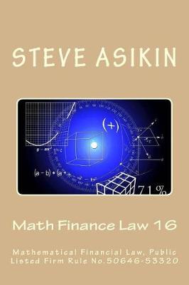 Book cover for Math Finance Law 16