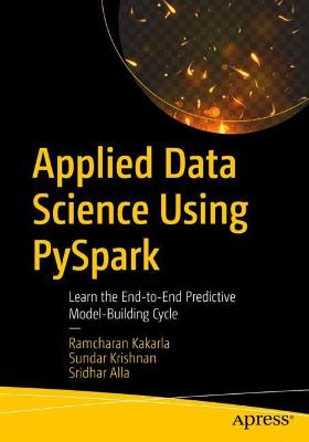 Book cover for Applied Data Science Using PySpark