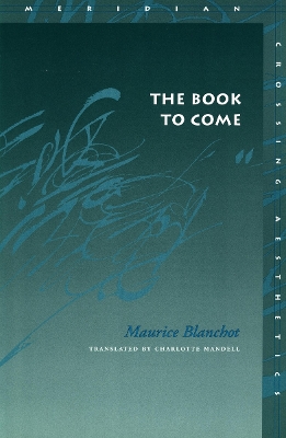 Cover of The Book to Come