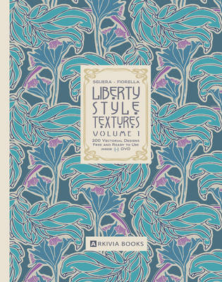 Book cover for Liberty Style Textures Vol 1 w/ DVD