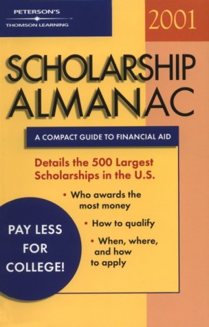 Book cover for Scholarship Almanac 2001