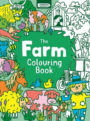 Book cover for The Farm Colouring Book