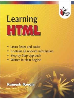 Book cover for Learning HTML