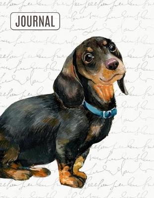 Cover of Big Fat Bullet Style Journal Notebook Cute Dachshund