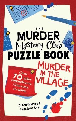 Book cover for The Murder Mystery Puzzle Book