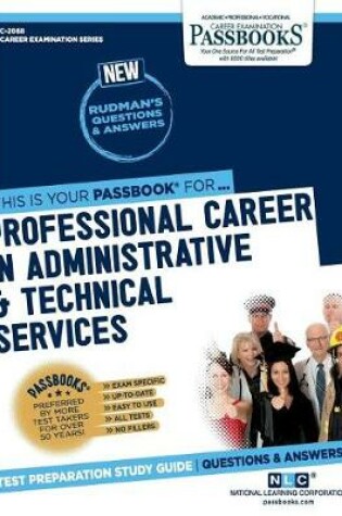 Cover of Professional Careers in Administrative and Technical Services (C-2068)