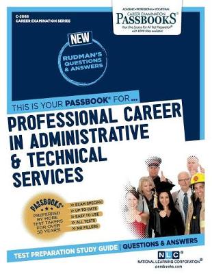 Book cover for Professional Careers in Administrative and Technical Services (C-2068)