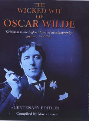 Book cover for The Wicked Wit of Oscar Wilde