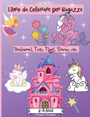 Book cover for Libro da Colorare Ragazze et� 4-8 anni