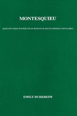 Cover of Montesquieu
