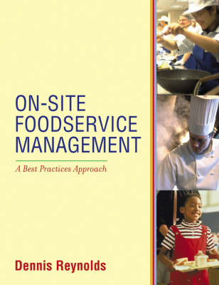 Book cover for On–Site Foodservice Management