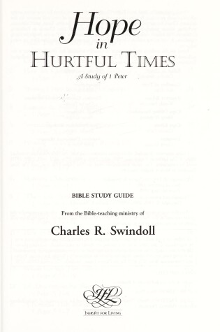 Cover of Hope in Hurtful Times