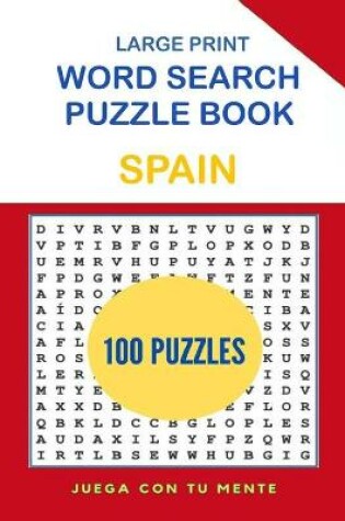 Cover of Spain Word Search Puzzle Book