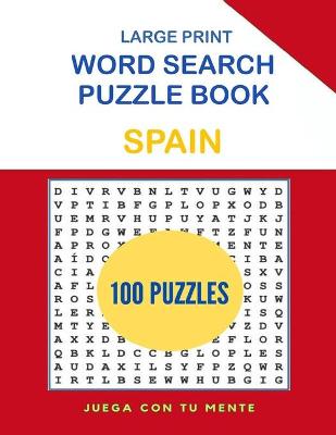 Cover of Spain Word Search Puzzle Book